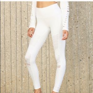 Alo Yoga High Waist Moto Leggings